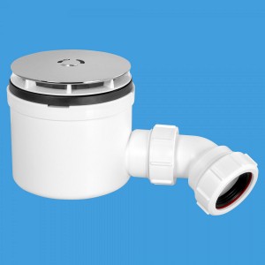 McAlpine ST90CB10-HP2 - Shower Trap Chrome Effect 90mm