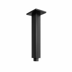 Beauly Square Ceiling Mounted Shower Arm Matt Black