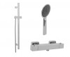 Aquariss Sabine - Exposed Thermostatic Shower Set - Chrome