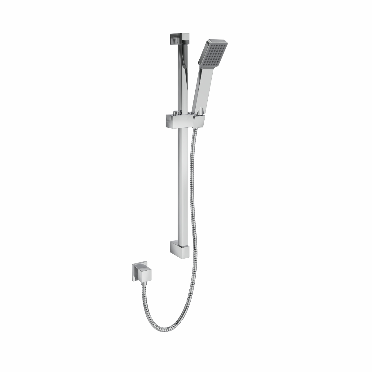 Beauly Square Riser Rail Kit Chrome