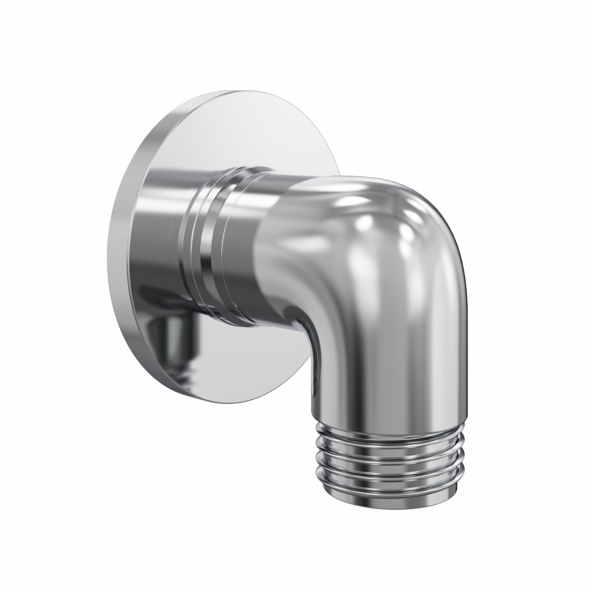 Melrose Traditional Round Outlet Elbow Chrome